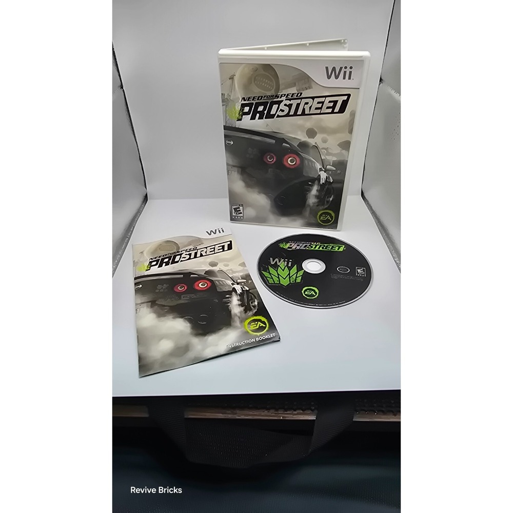 Sealed Need for Speed ProStreet (Nintendo Wii, 2007) CIB Complete Tested Working